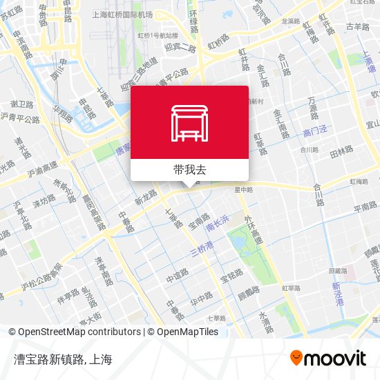漕宝路新镇路地图