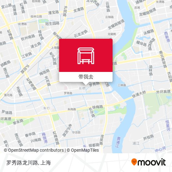罗秀路龙川路地图