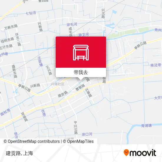 建贡路地图