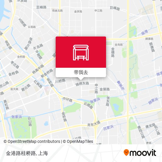 金港路桂桥路地图