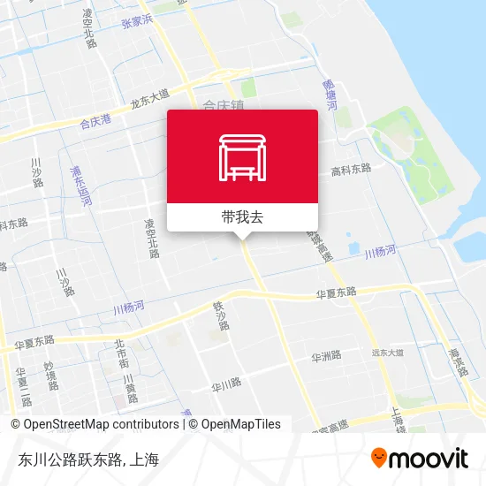 东川公路跃东路地图