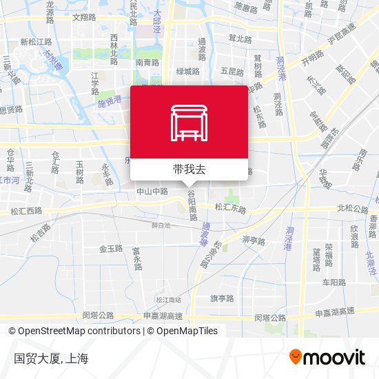 国贸大厦地图