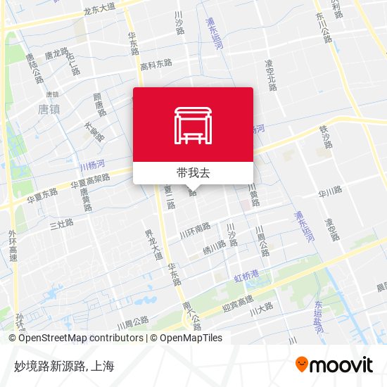 妙境路新源路地图