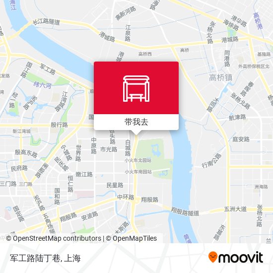 军工路陆丁巷地图