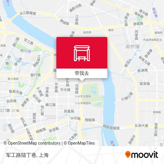 军工路陆丁巷地图
