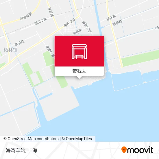 海湾车站地图