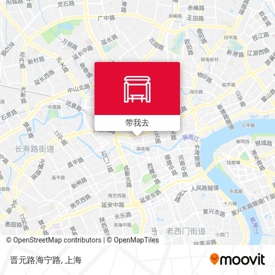 晋元路海宁路地图