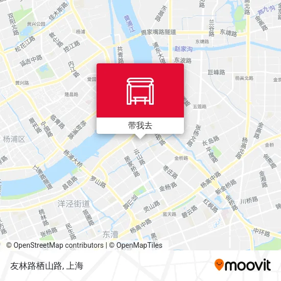 友林路栖山路地图