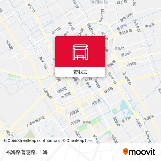 福海路普惠路地图