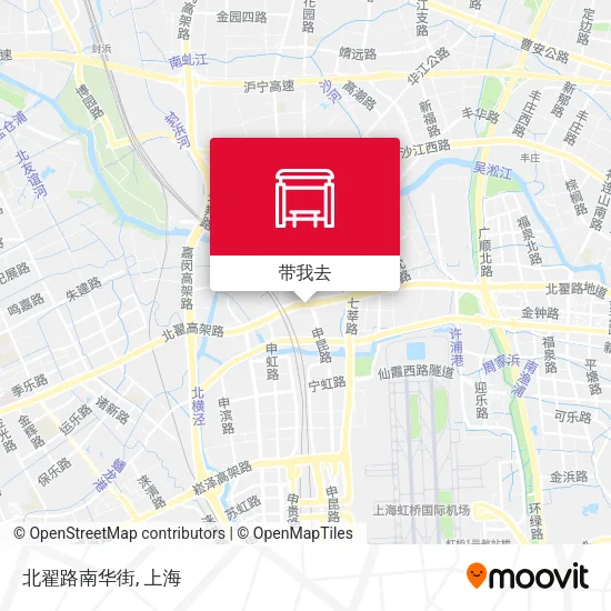 北翟路南华街地图
