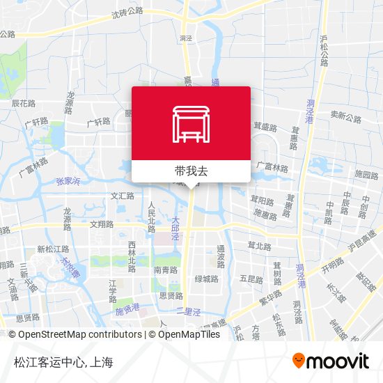 松江客运中心地图
