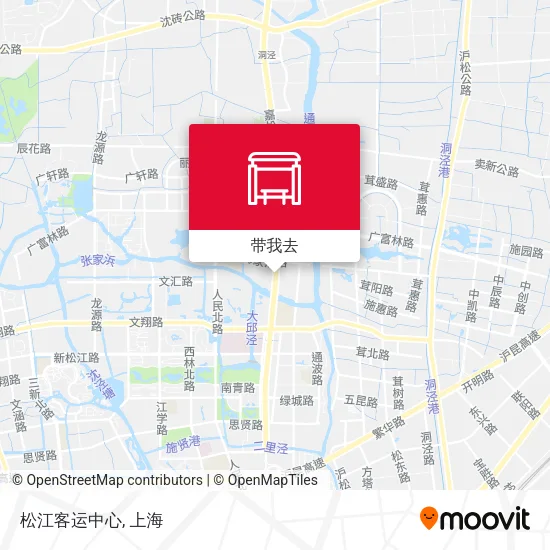 松江客运中心地图