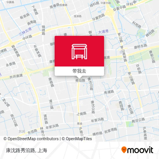 康沈路秀沿路地图