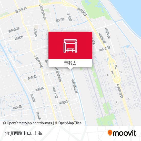 河滨西路卡口地图