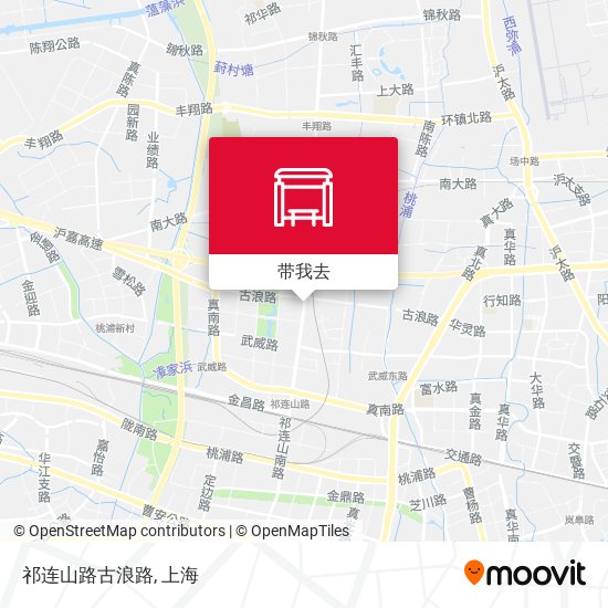 祁连山路古浪路地图