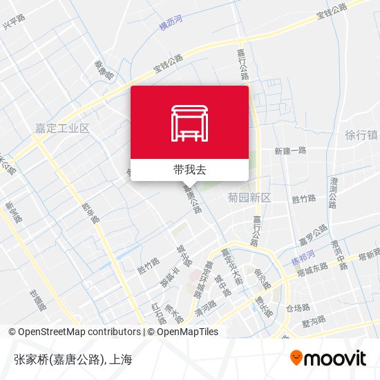 张家桥(嘉唐公路)地图