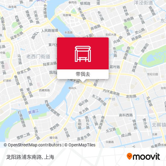 龙阳路浦东南路地图