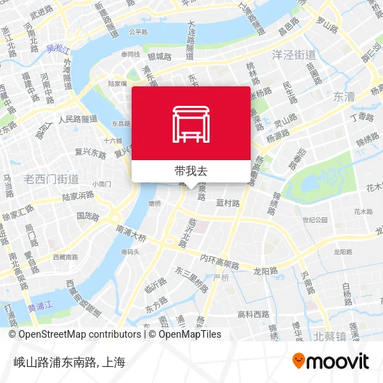 峨山路浦东南路地图