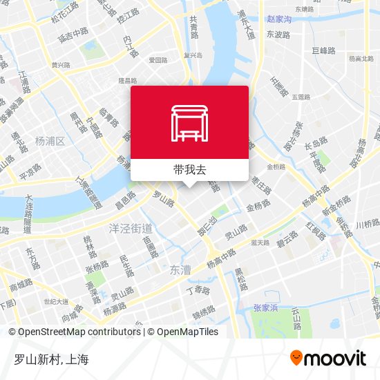 罗山新村地图