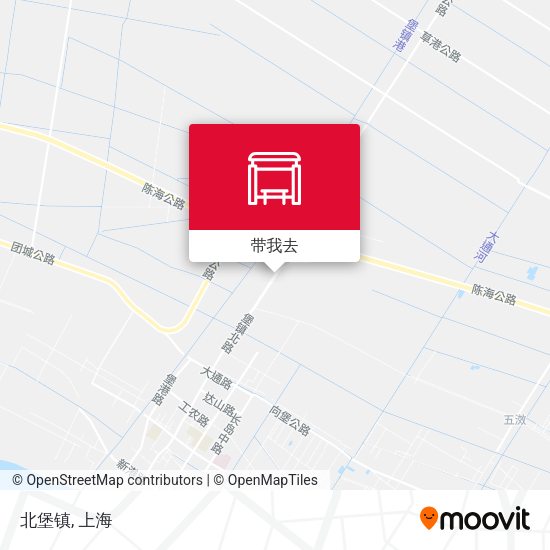 北堡镇地图