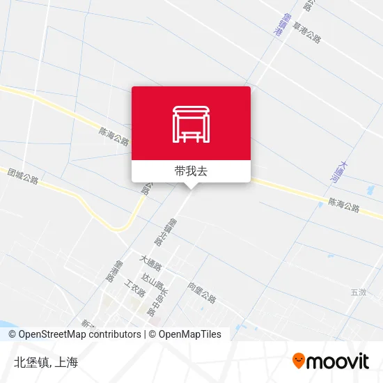 北堡镇地图