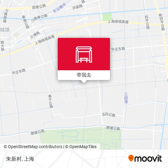 朱新村地图
