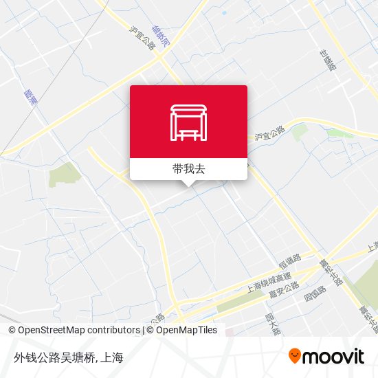 外钱公路吴塘桥地图