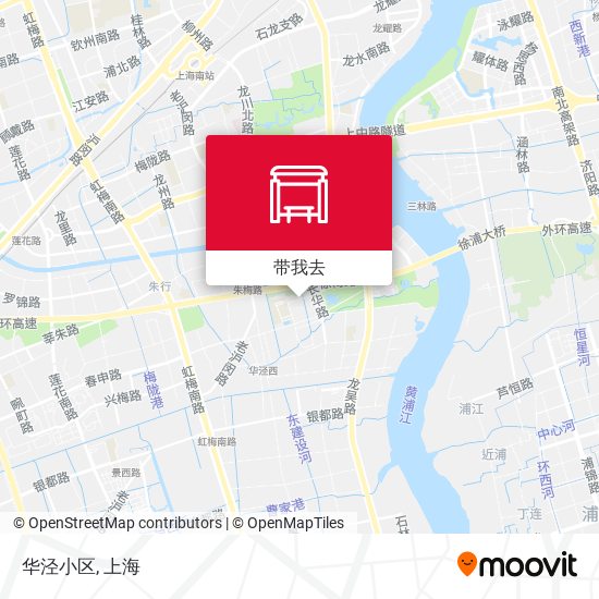 华泾小区地图