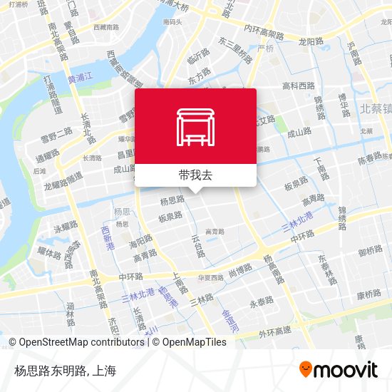 杨思路东明路地图