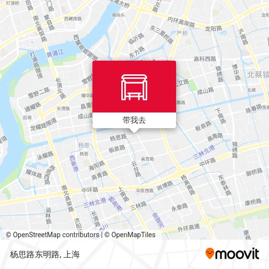 杨思路东明路地图