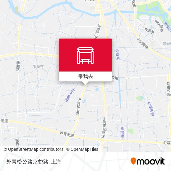 外青松公路京鹤路地图