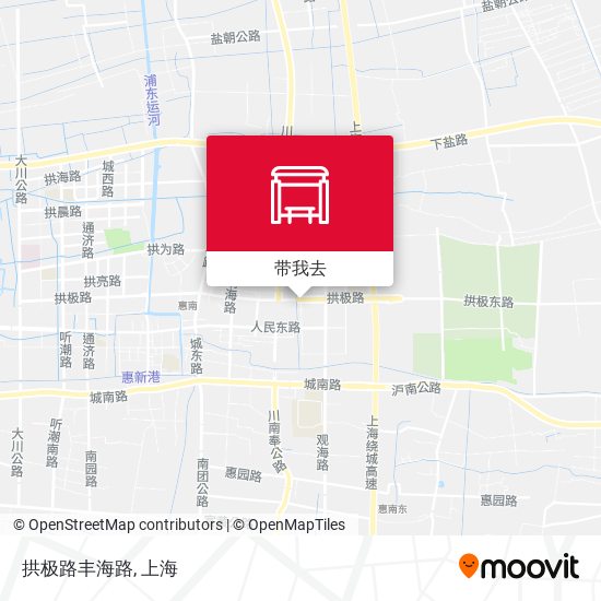 拱极路丰海路地图