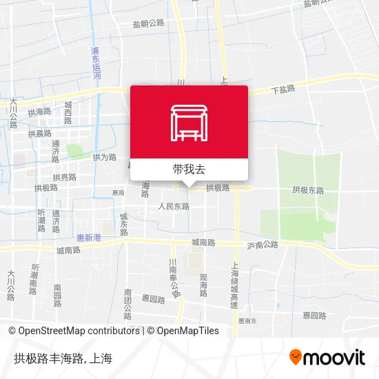 拱极路丰海路地图