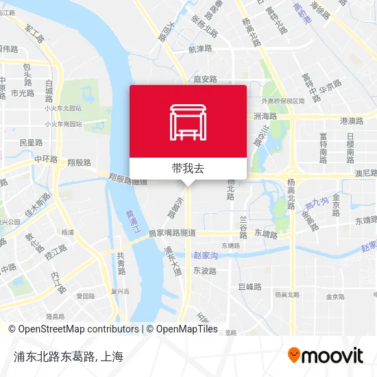 浦东北路东葛路地图