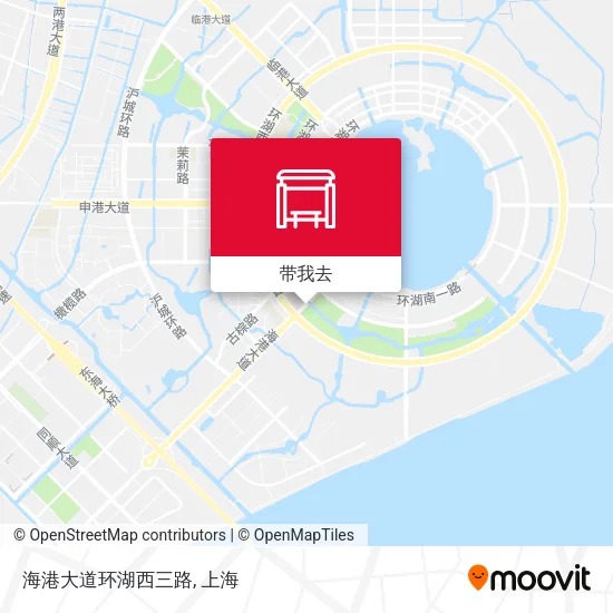 海港大道环湖西三路地图