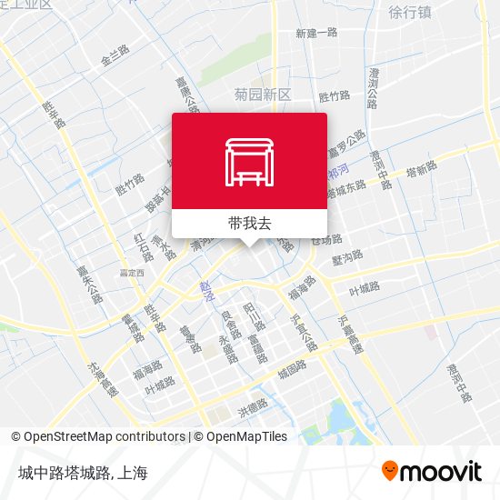 城中路塔城路地图