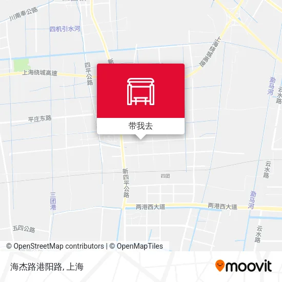 海杰路港阳路地图