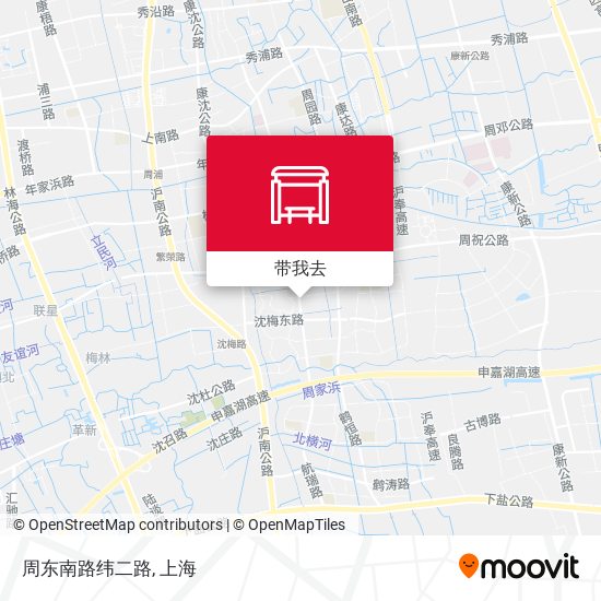 周东南路纬二路地图