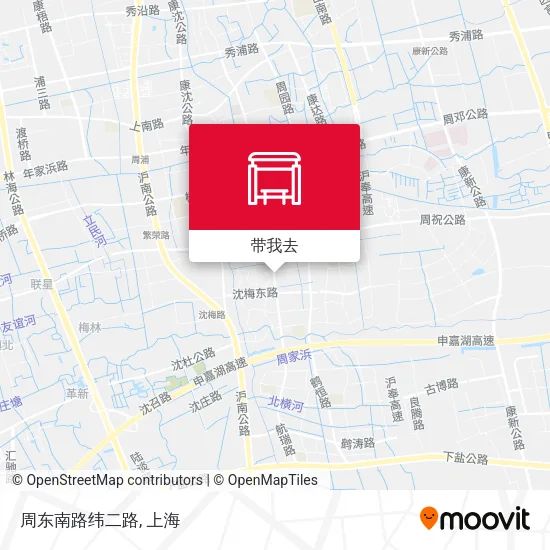 周东南路纬二路地图