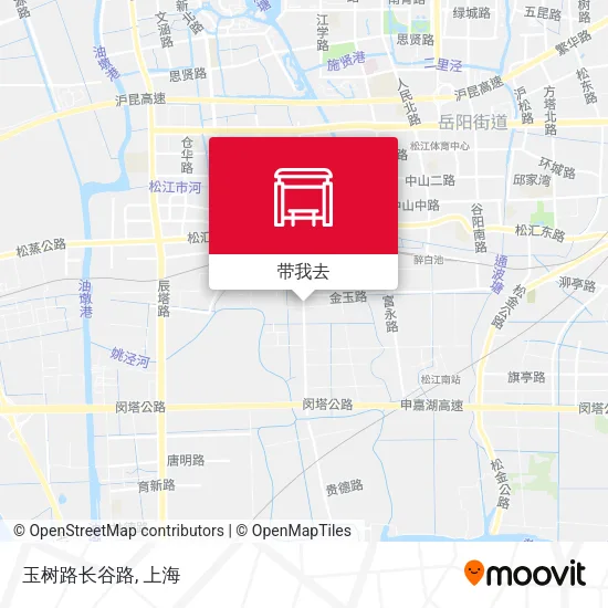 玉树路长谷路地图