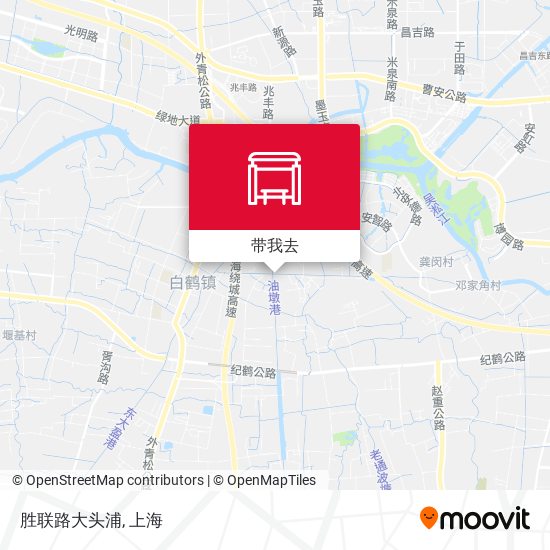 胜联路大头浦地图