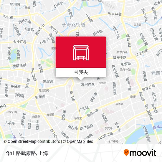 华山路武康路地图
