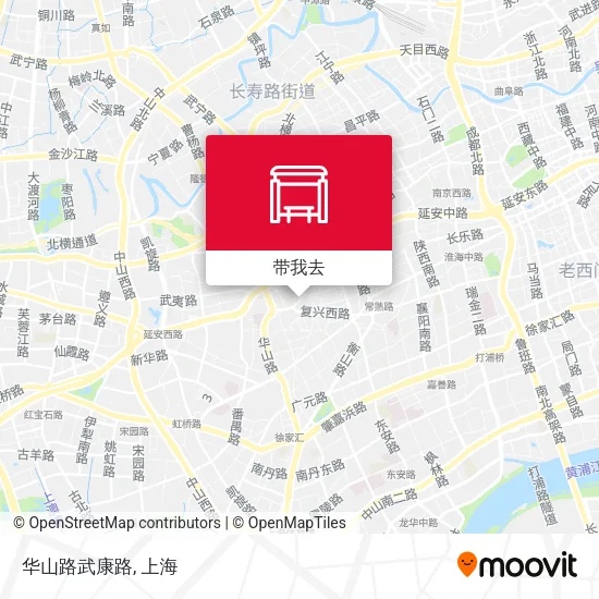 华山路武康路地图