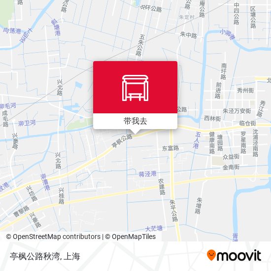 亭枫公路秋湾地图