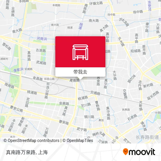 真南路万泉路地图
