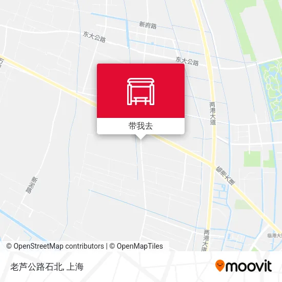 老芦公路石北地图