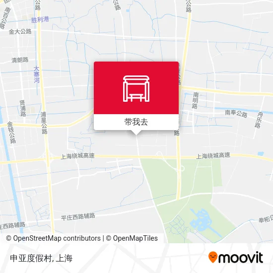 申亚度假村地图