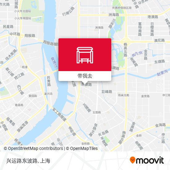 兴运路东波路地图