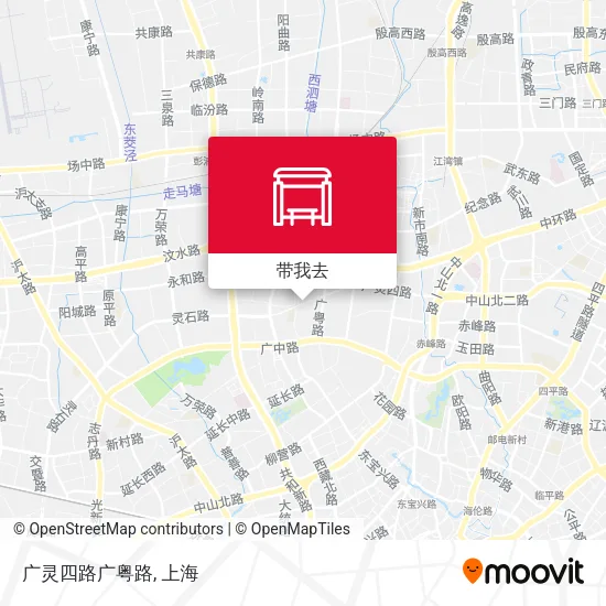 广灵四路广粤路地图