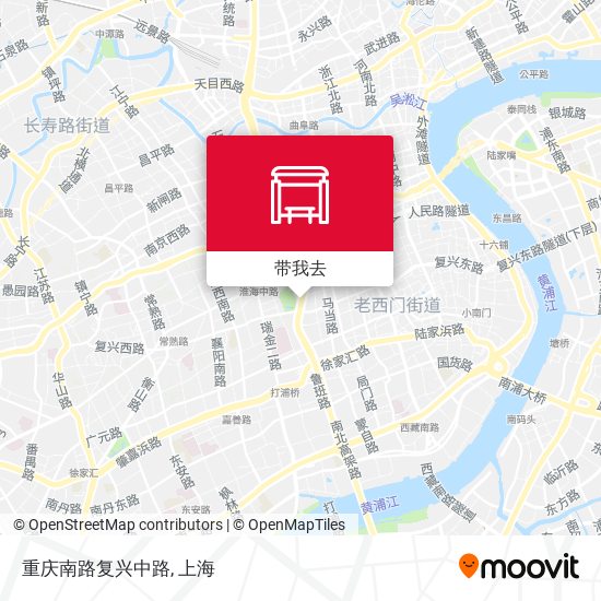 重庆南路复兴中路地图